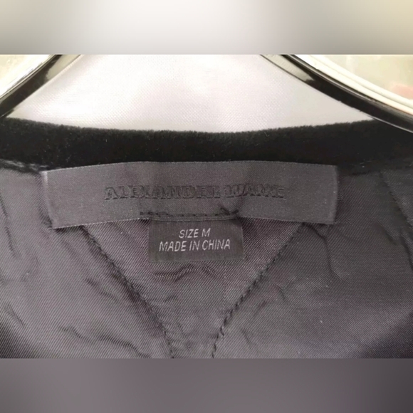 Alexander Wang Wool Cashmere Studded Sweater Pullover Gray Quilted Sz M - Picture 7 of 11